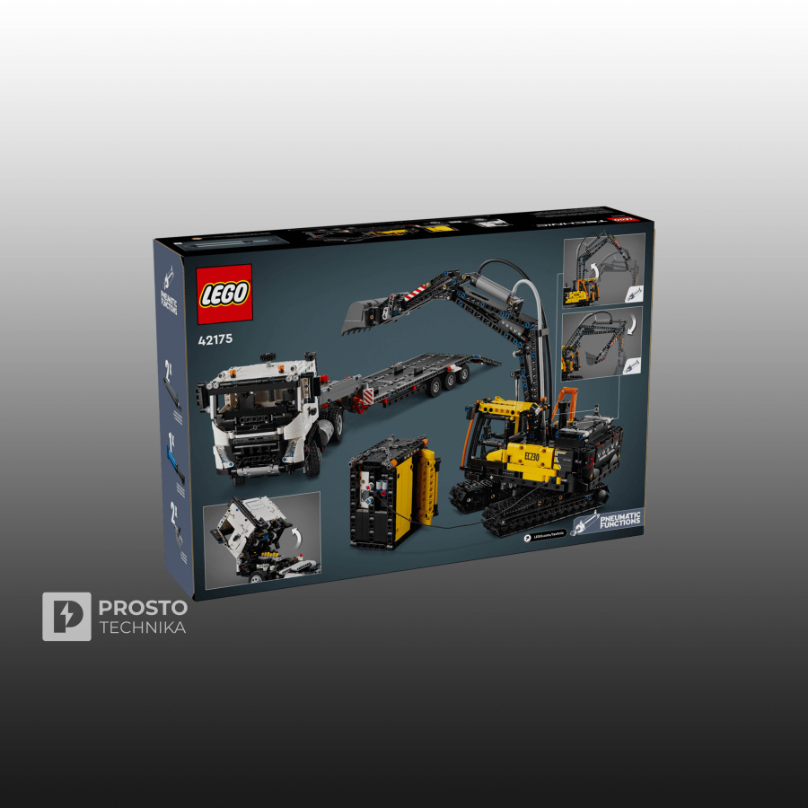 LEGO Technic Volvo FMX Truck & Excavator (42175)